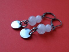 Nerezový přívěšek s larimarem