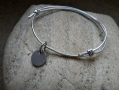 Nerezový přívěšek s larimarem