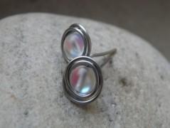 Nerezový přívěšek s larimarem