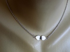 Nerezový přívěšek s larimarem