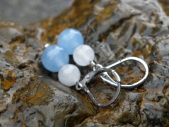 Nerezový přívěšek s larimarem