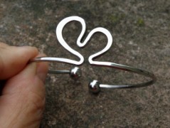 Nerezový přívěšek s larimarem