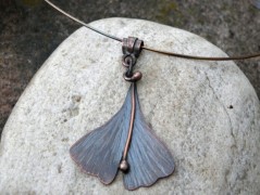 Nerezový přívěšek s larimarem