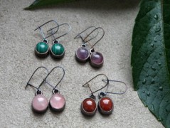 Nerezový přívěšek s larimarem