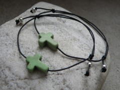 Nerezový přívěšek s larimarem