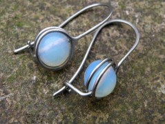 Nerezový přívěšek s larimarem