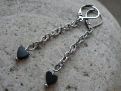 Nerezový přívěšek s larimarem