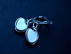 Nerezový přívěšek s larimarem