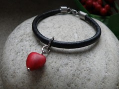 Nerezový přívěšek s larimarem