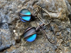 Nerezový přívěšek s larimarem