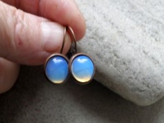 Nerezový přívěšek s larimarem