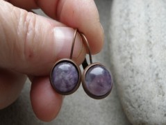 Nerezový přívěšek s larimarem