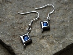 Nerezový přívěšek s larimarem