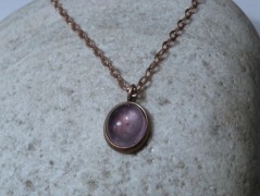 Nerezový přívěšek s larimarem