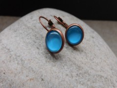 Nerezový přívěšek s larimarem