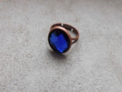 Nerezový přívěšek s larimarem