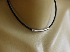 Nerezový přívěšek s larimarem