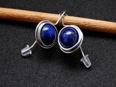 Nerezový přívěšek s larimarem