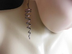 Nerezový přívěšek s larimarem