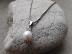 Nerezový přívěšek s larimarem