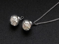 Nerezový přívěšek s larimarem