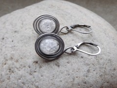 Nerezový přívěšek s larimarem