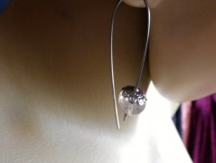 Nerezový přívěšek s larimarem