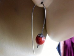 Nerezový přívěšek s larimarem