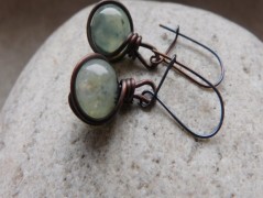 Nerezový přívěšek s larimarem