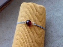 Nerezový přívěšek s larimarem