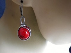 Nerezový přívěšek s larimarem