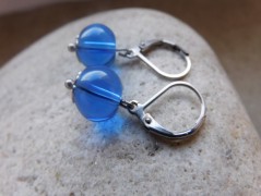 Nerezový přívěšek s larimarem