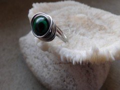 Nerezový přívěšek s larimarem