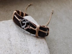 Nerezový přívěšek s larimarem