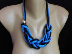 Nerezový přívěšek s larimarem