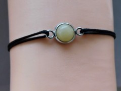 Nerezový přívěšek s larimarem