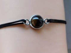 Nerezový přívěšek s larimarem