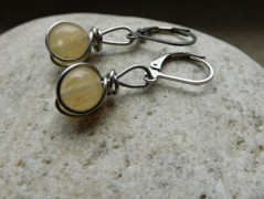 Nerezový přívěšek s larimarem