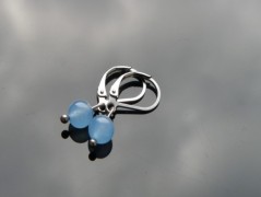 Nerezový přívěšek s larimarem