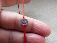 Nerezový přívěšek s larimarem