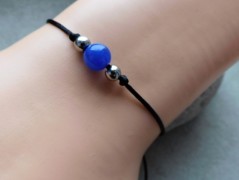 Nerezový přívěšek s larimarem