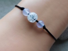 Nerezový přívěšek s larimarem