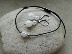 Nerezový přívěšek s larimarem