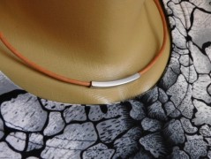 Nerezový přívěšek s larimarem