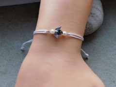 Nerezový přívěšek s larimarem