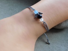 Nerezový přívěšek s larimarem