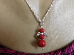 Nerezový přívěšek s larimarem