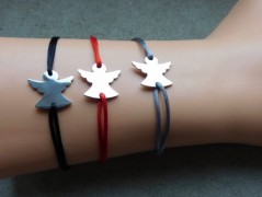 Nerezový přívěšek s larimarem