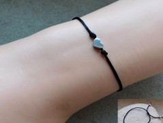 Nerezový přívěšek s larimarem