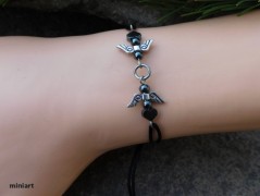 Nerezový přívěšek s larimarem